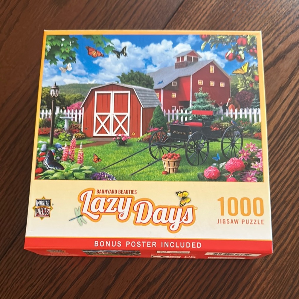 Lazy Days Barnyard Beauties Jigsaw Puzzle